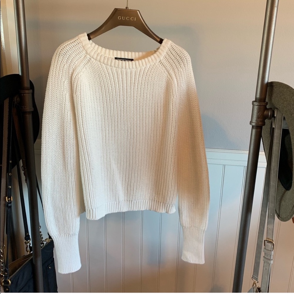 Size small cropped American apparel sweater